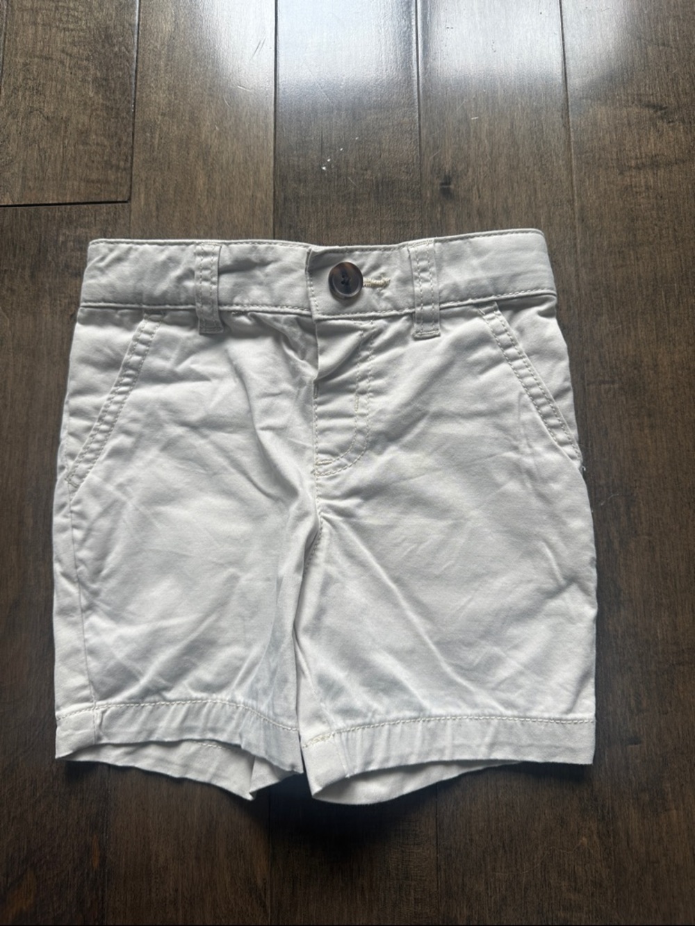 Cat & Jack White Cotton Kids' Shorts
